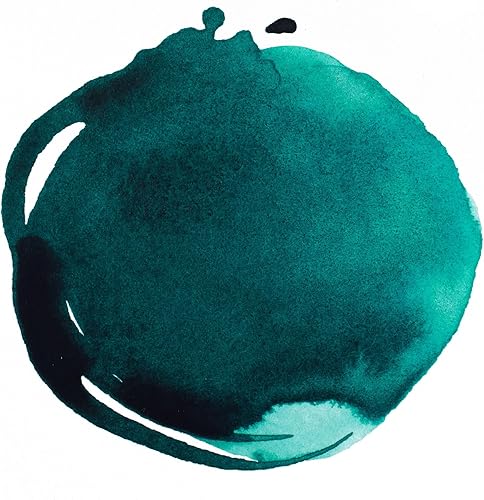 Vista 64 de Liquitex - Pintura acrílica profesional INK! Jarro de 1 onza, color blanco de titanio Umber crudo transparente