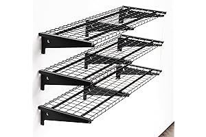 3 Tier 1.3x4ft Heavy Duty Wall Mounted Shelves