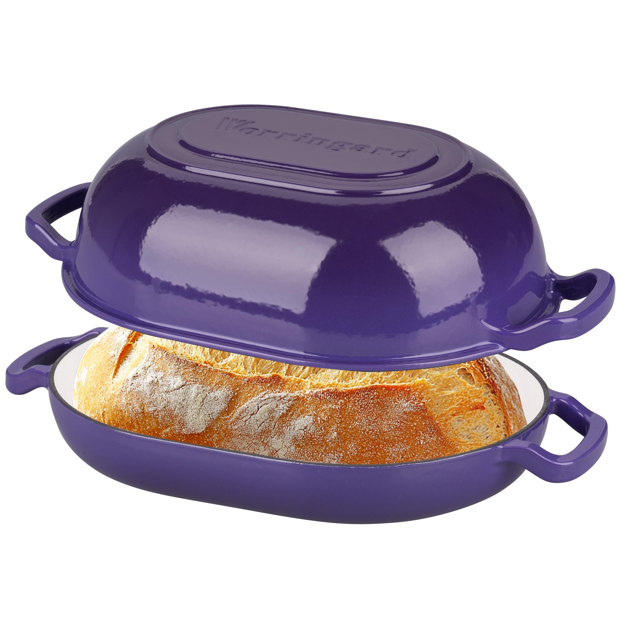 VORRINGARD Enameled Cast Iron Sourdough Bread Oven