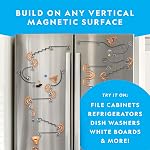 National Geographic Magnetic Marble Run - 75-Piece STEM Building Set for Kids & Adults, Magnetic Track & Trick Pieces, Marbles, Magnetic Marble Maze