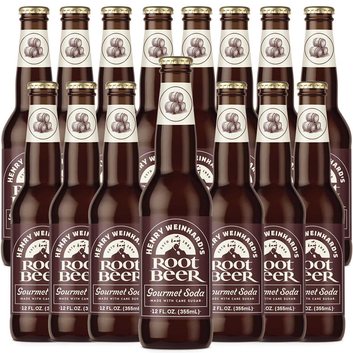 Amazon.com: Henry Weinhard's Root Beer 15 Pack | 12oz Glass Bottles ...