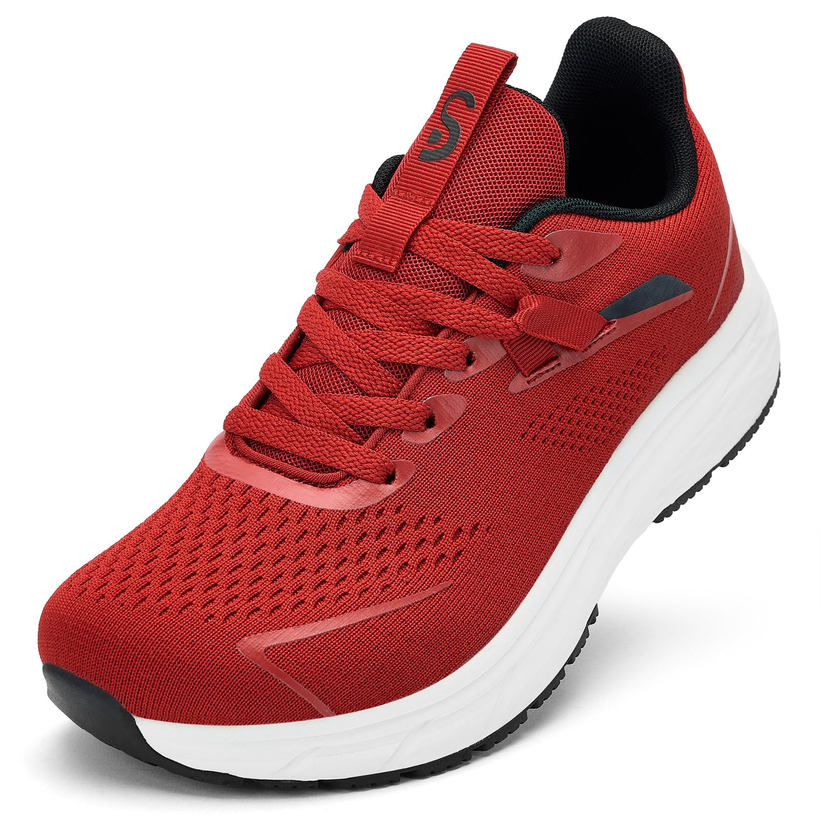 Slow Man Wide Toe Box Mens Walking Sneakers Wide Width Running Shoes Gym Workout Tennis Shoes for Wide Feet