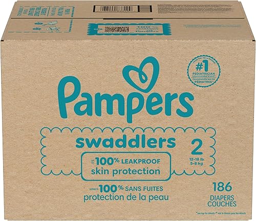 Miniatura 117 de Pañales Pampers Swaddlers, Talla 7 (11.8-22.7 kg), 70 unidades, absorbentes, mantiene al bebé seco y cómodo, pañal desechable seguro para la piel