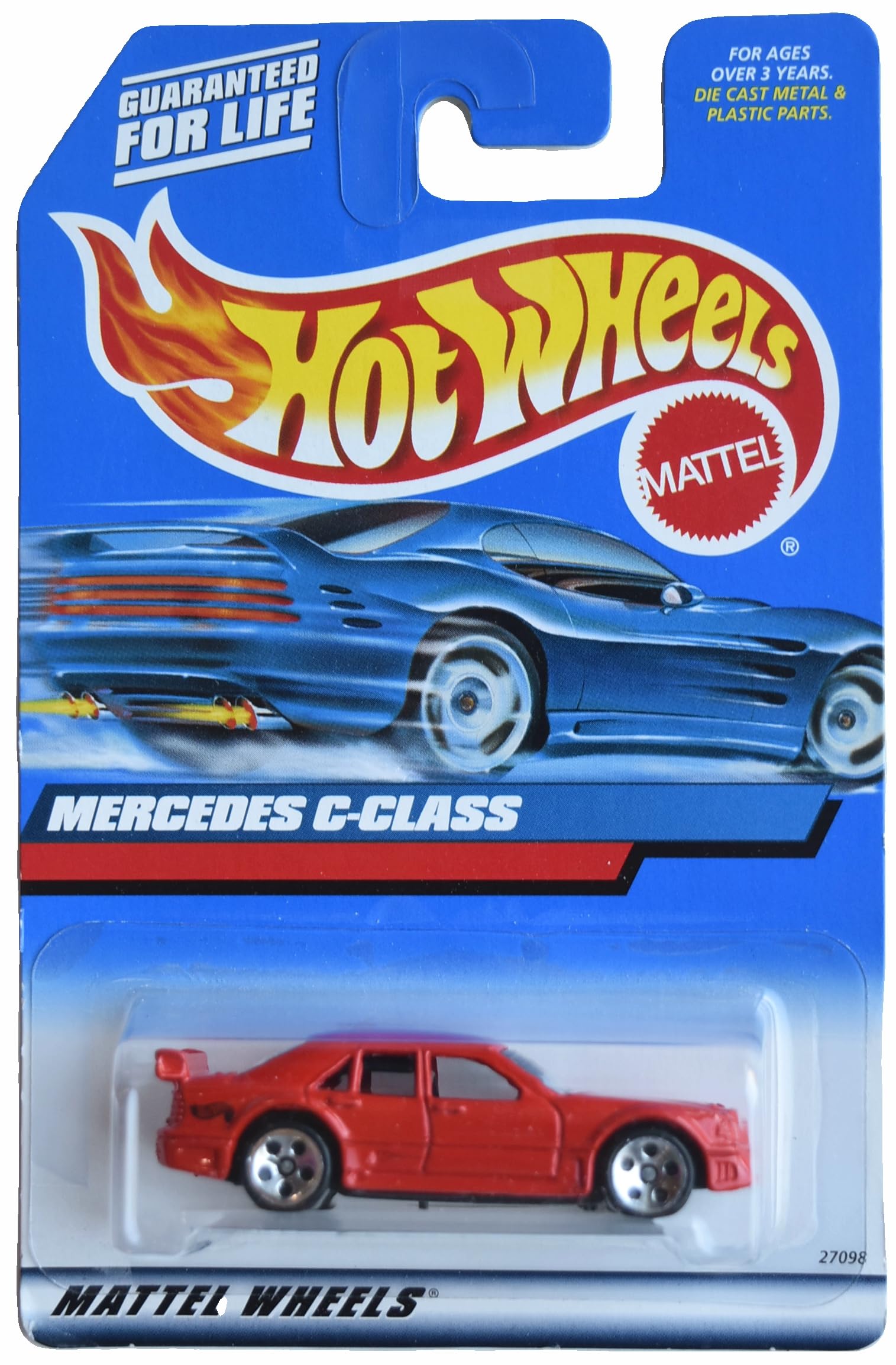 Hot Wheels Mercedes C Class, red
