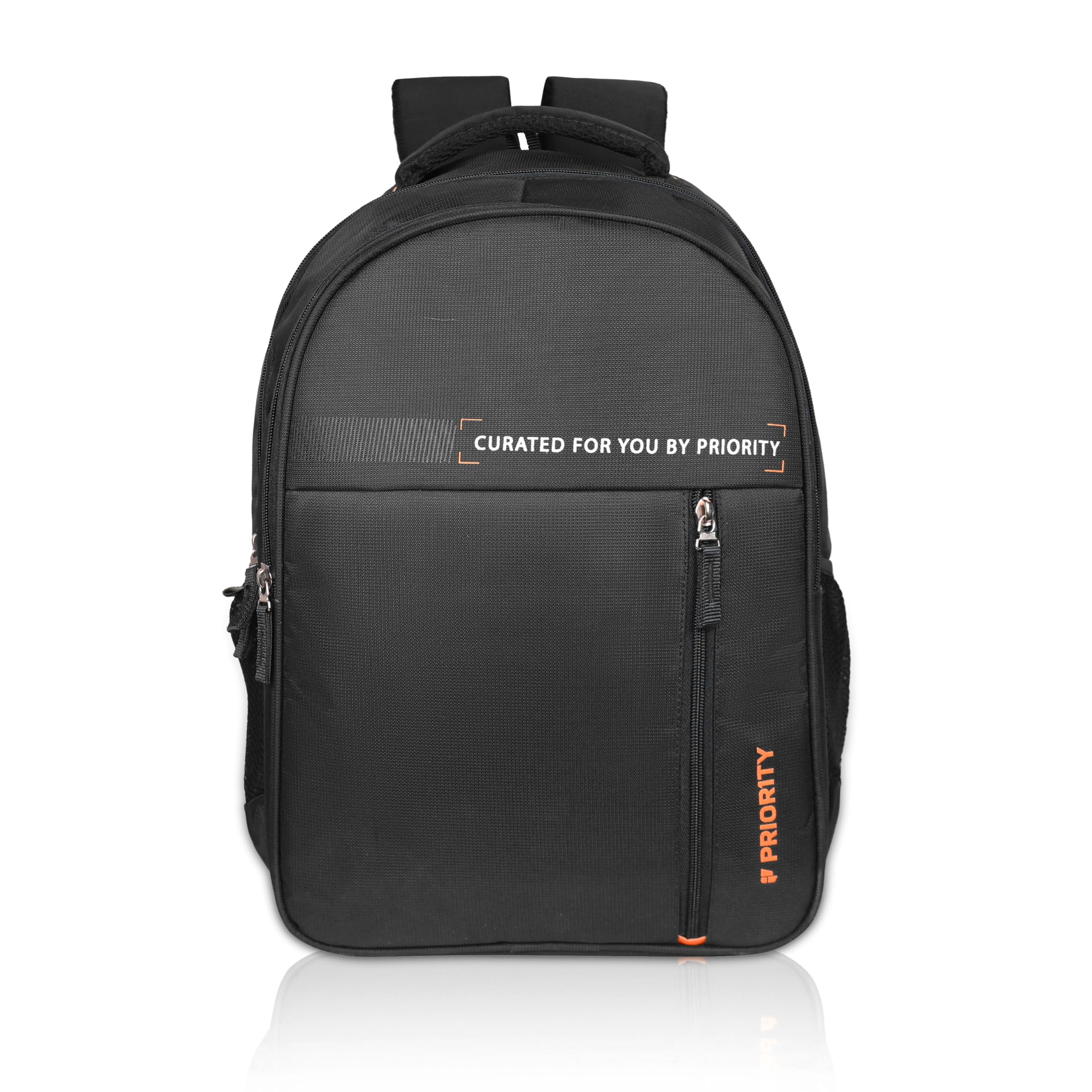 Priority 18 Inch Durable Polyester Laptop Backpack For Unisex | Office And Travel Backpack for Men & Women (Black) (B0D7QLPGSV) Amazon Price History, Amazon Price Tracker