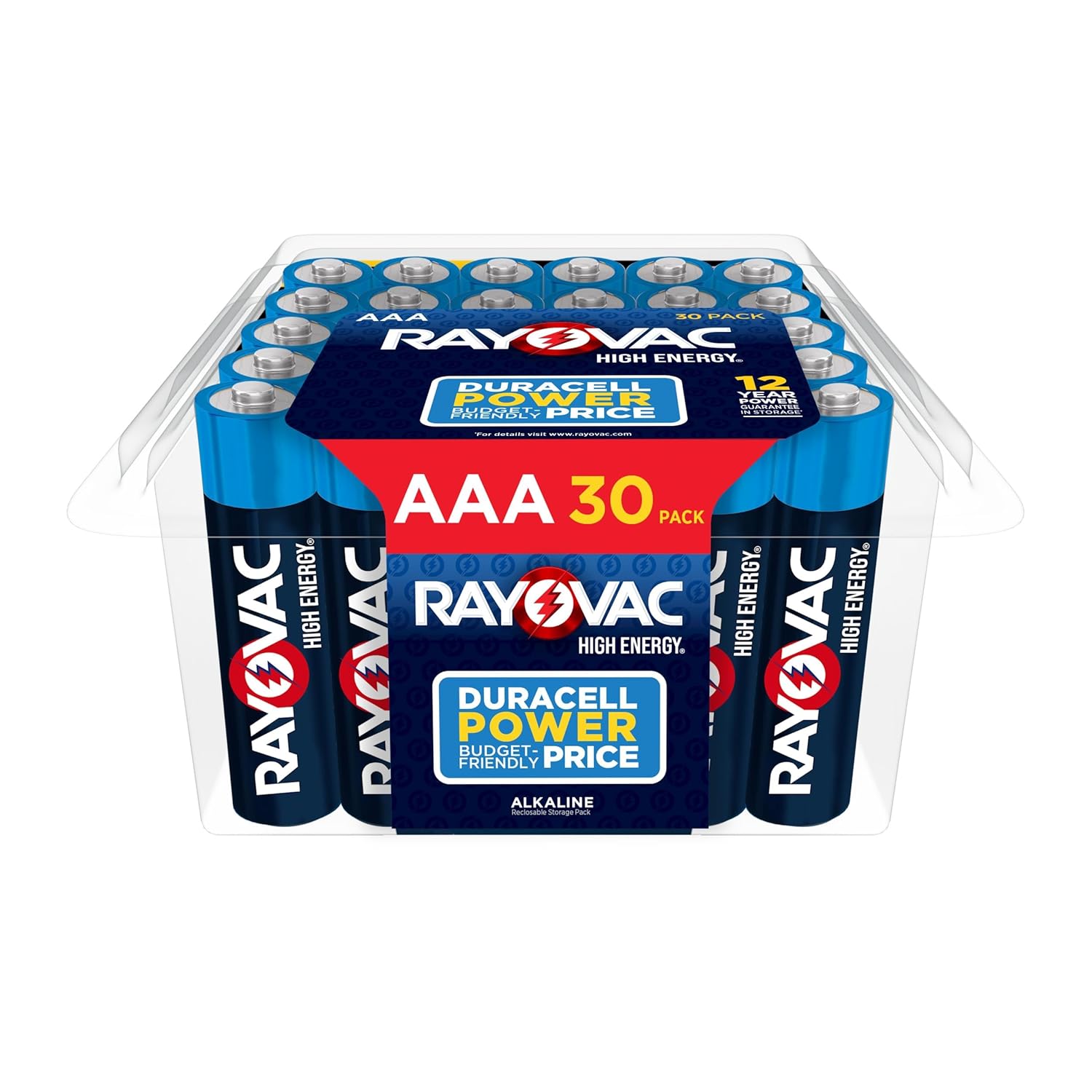 Rayovac AAA Batteries Triple A Battery Alkaline 30 Count