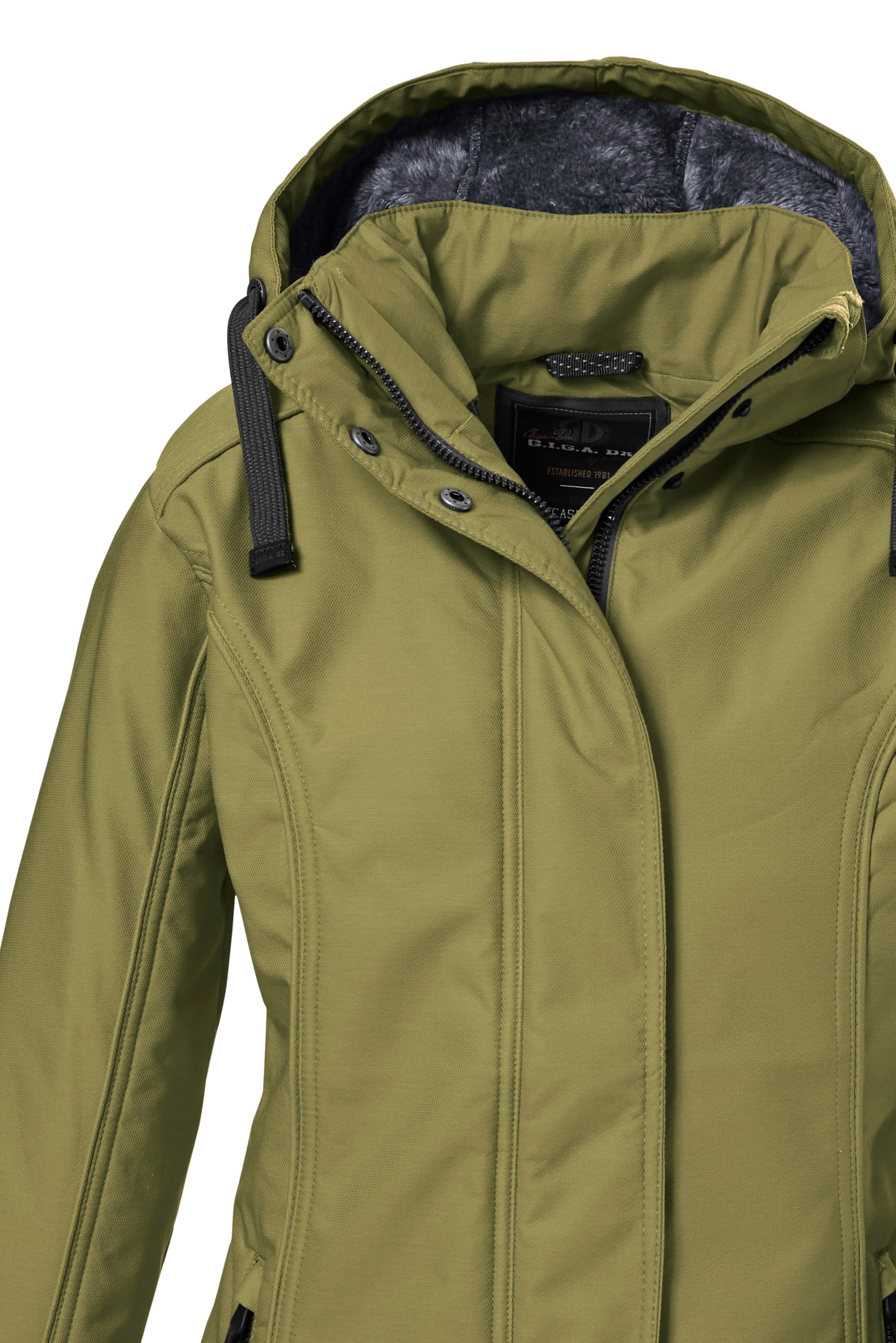 G.I.G.A. DX Damen Gw 23 Wmn Sftshll Jckt Softshelljacke/Outdoorjcake mit abzippbarer Kapuze (1er Pack)