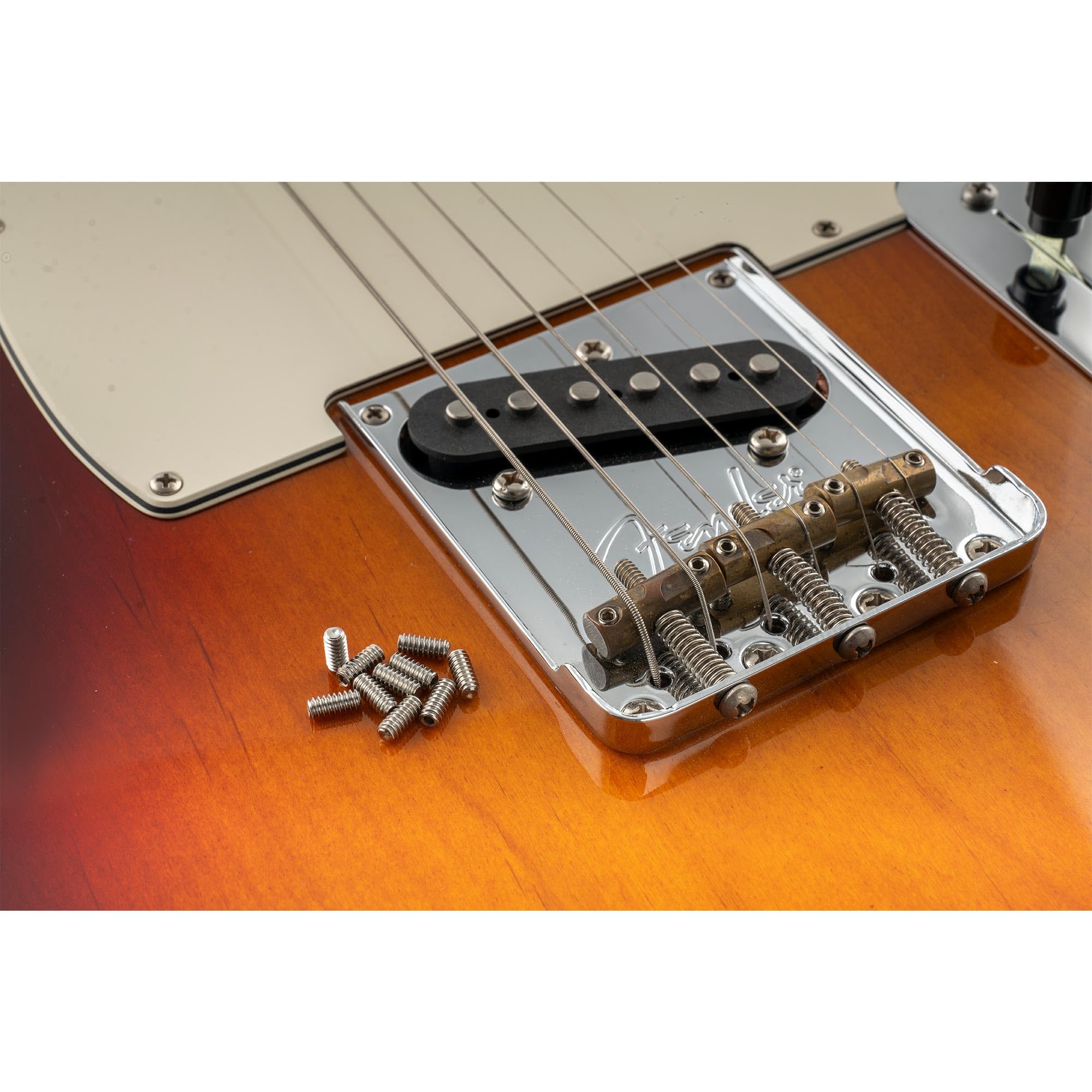 Sillet Guitare Musiclily 42mm Os - Pour Fender Strat Tele, 2 Pièces, Blanc