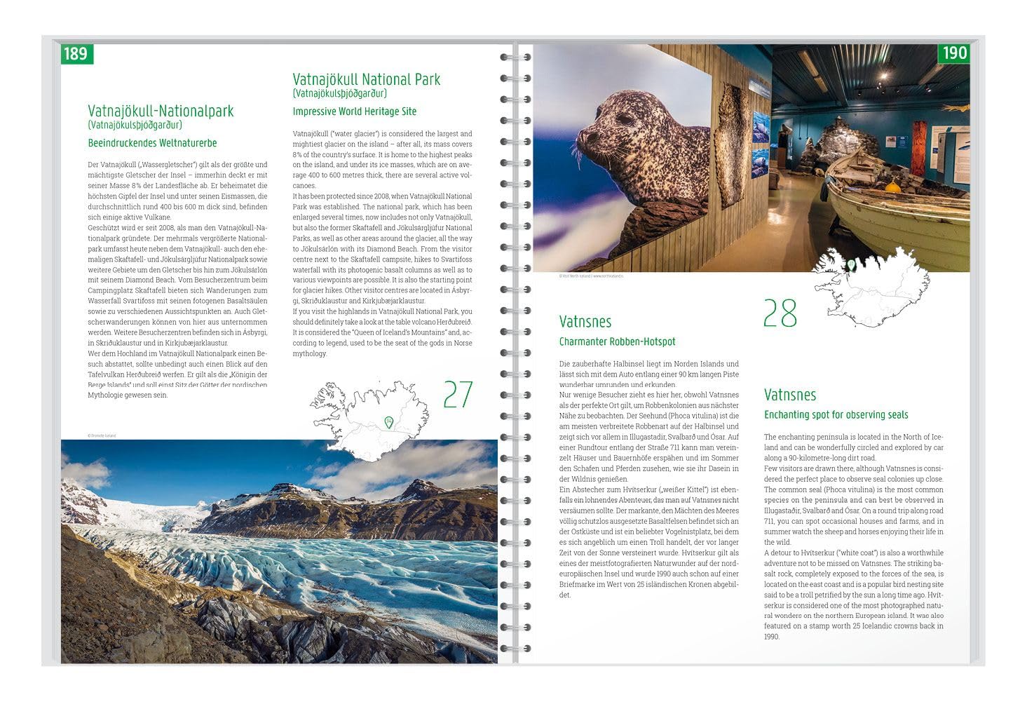 freytag & berndt Autoatlas Island Reiseatlas mit Spiralbindung 1:150.000: 30 Highlights, Camping- und Stellplätze