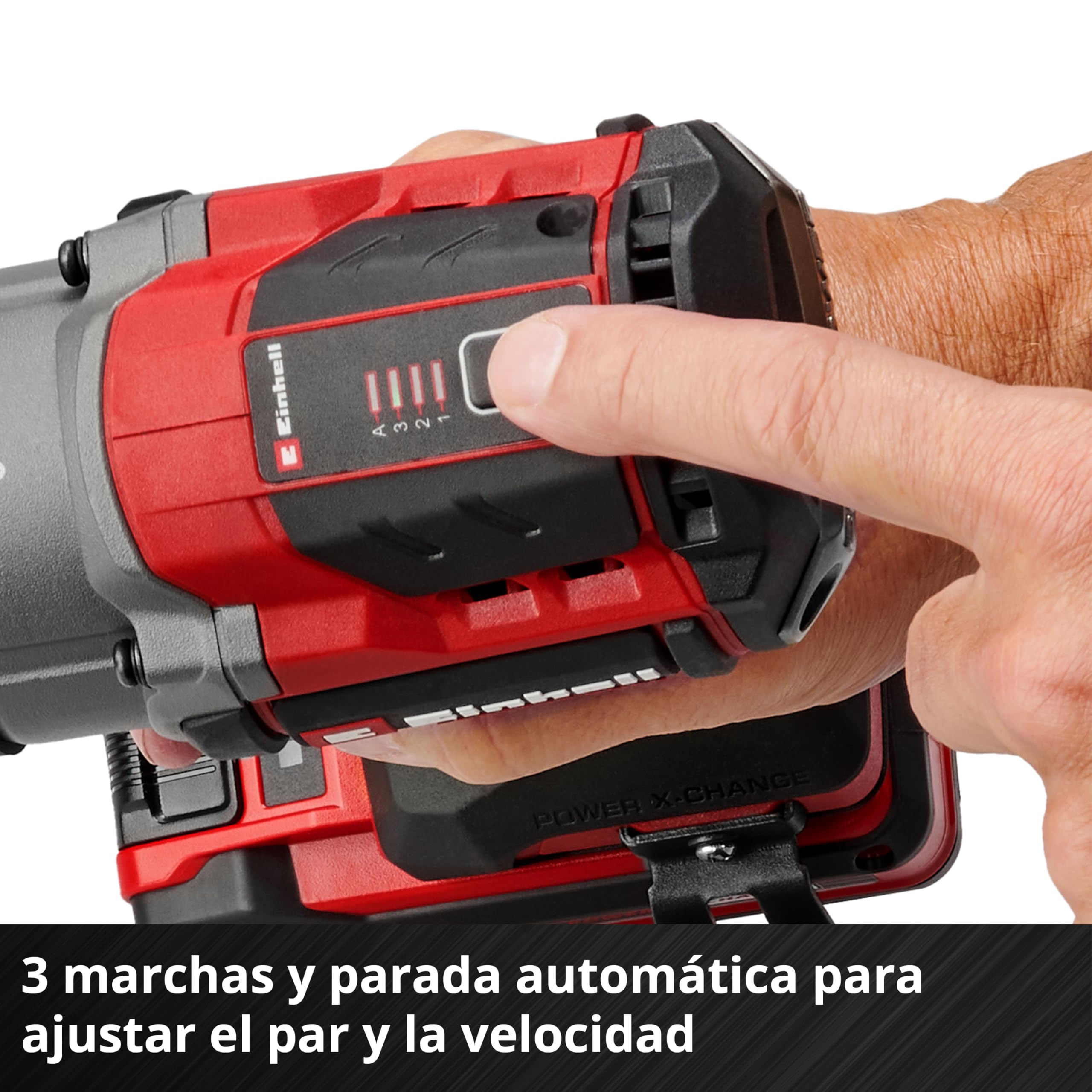 Einhell Atornillador impacto con batería TP-CW 18/750-C Li BL-Solo PXC (18V, par 750Nm, modo de parada automática, brushless, recepción cuadrada exterior, sin batería)