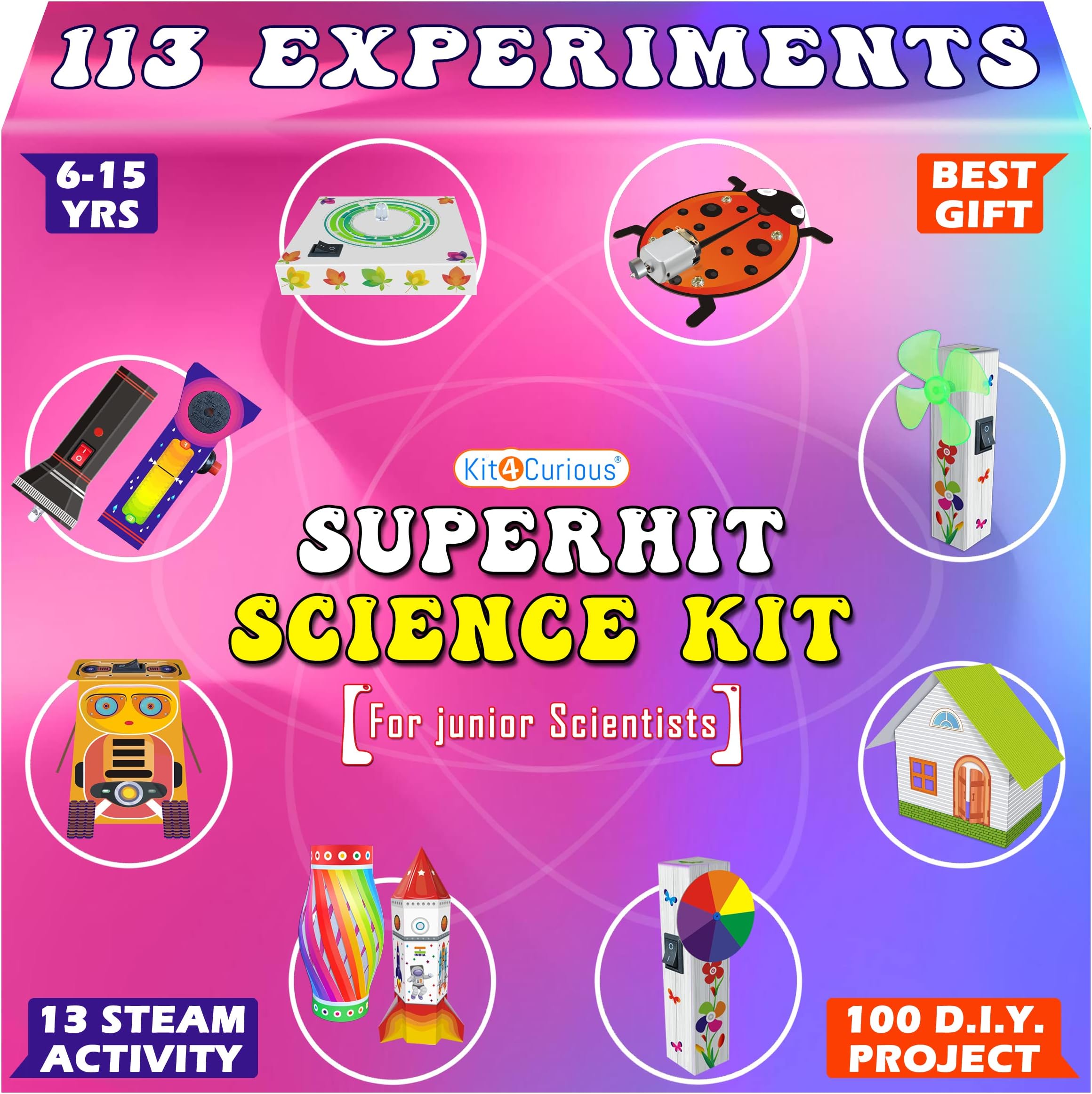 Buy Smartivity Glow Magic Science Experiment Kit for Kids Age 614