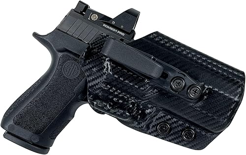 Dentro de la cintura cinturón ala escondida funda se adapta a P320 AXG Scorpion M18 Nitron Compact RXP XCarry XCompact