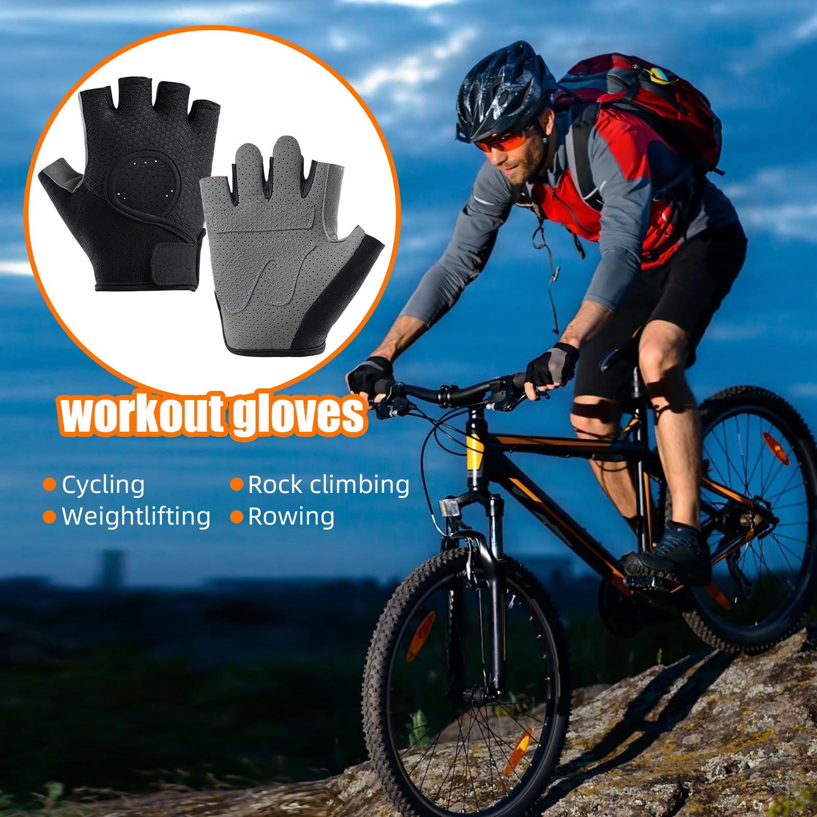 Gants D'entraînement, Gants D'exercice,1 Paire Gants De Fitness De Gymnase Pour Hommes Femmes - Équipement D'entraînement Les Mains Extérieures Intérieures Protection Des Sports Pour L'escalade, Le Vé