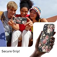 Vista 498 de LETO para iPhone 15 Pro Funda tipo cartera - Tapa tipo folio con patada - Diseños de moda - Tarjetero - Funda protectora para mujeres y niñas - 6.1