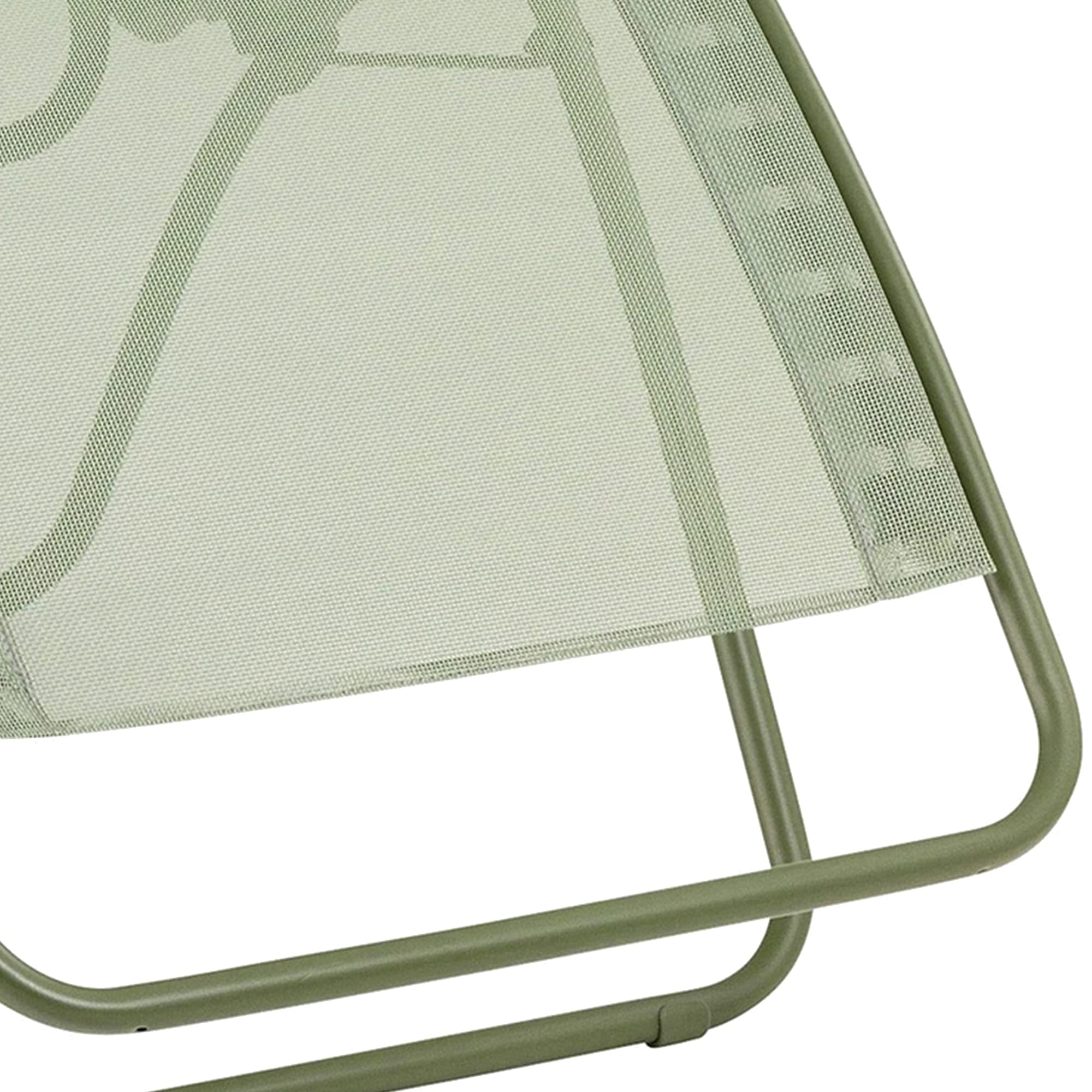 Lafuma MOBILIER - Fauteuil Relax Transat Jardin - Chaise Longue Zéro Gravité - Rclip - Batyline® Iso - Vert Moss - Fabriqué en France - LFM5169_9874 - Garantie 5 Ans - L.88xl.67xH.114cm