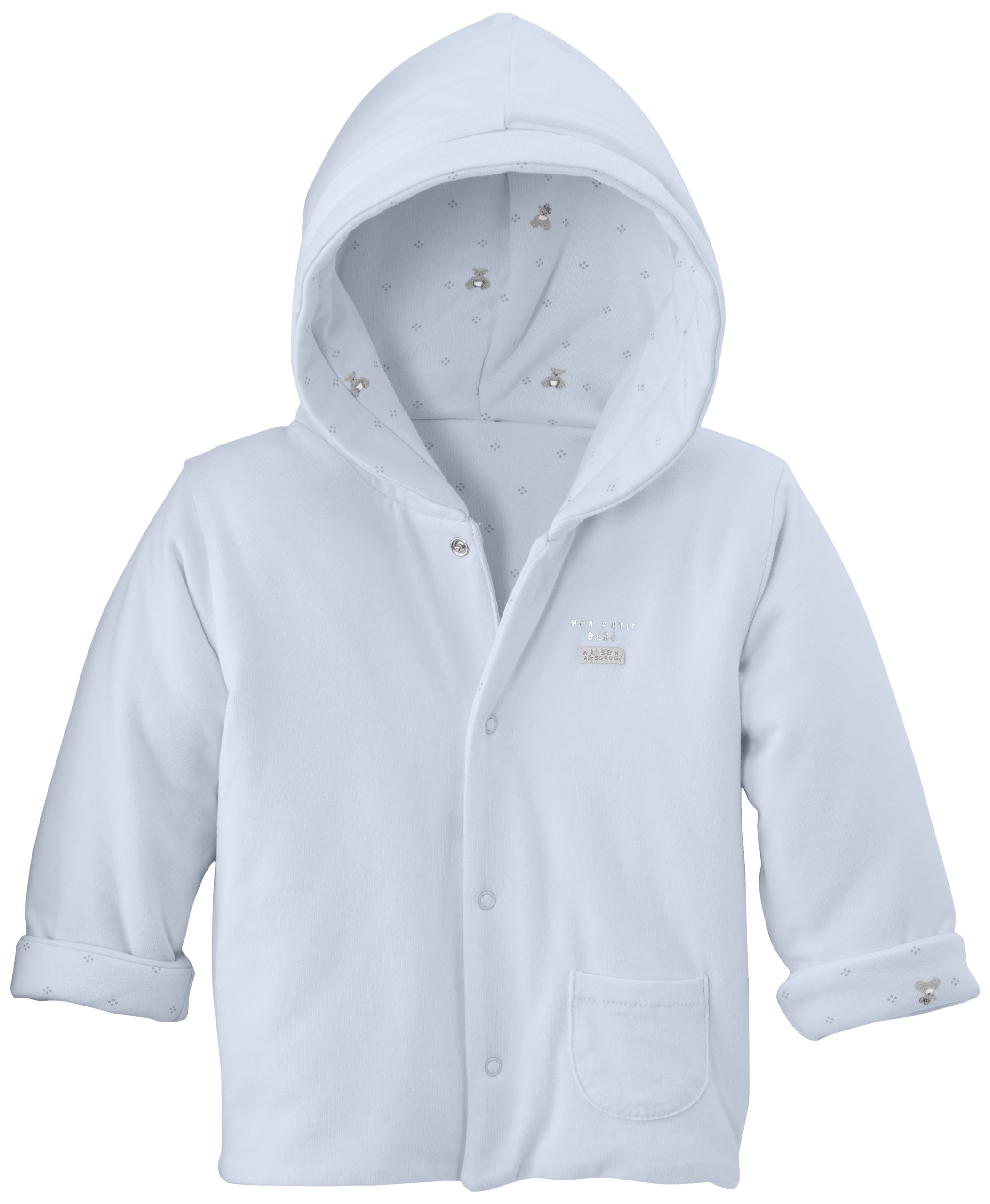 Manteau Absorba bébé garçon bleu ciel 6 mois chaud