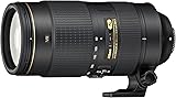 Nikon Obiettivo Nikkor AF-S 80-400 mm f/4.5-5.6G ED VR, Nero [Nital Card: 4 Anni di Garanzia]