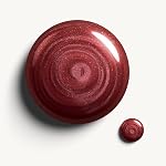 gel couture by essie gel-like longwear nail polish up to 15 days, no UV lamp, removes like regular polish, vegan, shade: size me up (burgundy red with smooth silver), 13,5 ml