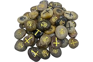 52PCS Engraved Inspirational Stones - Calming, Polished River Rocks with Words of Encouragement and Faith