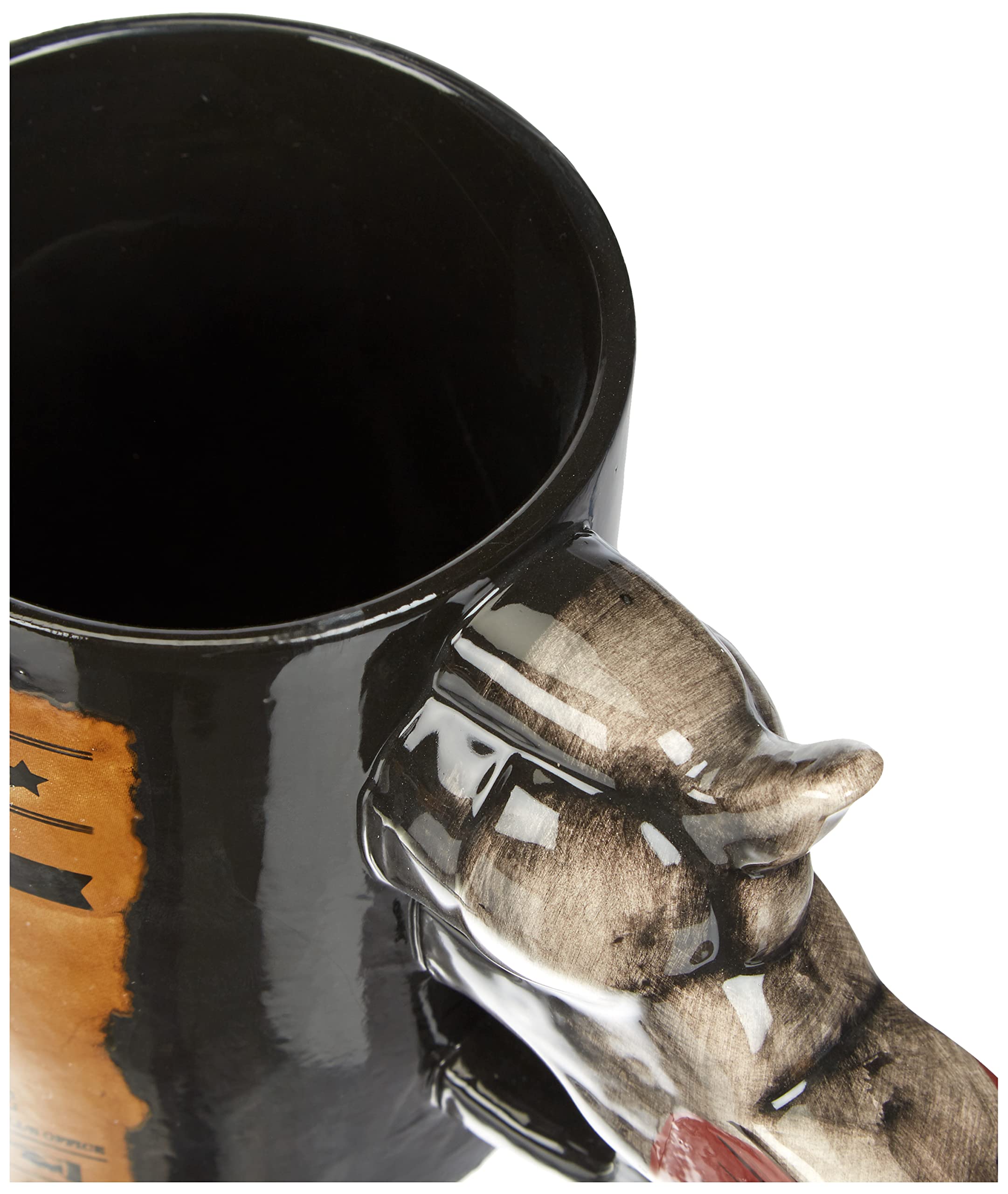 Framan Tazza In Ceramica A Forma Di Pistola - 400 Ml - Design Originale E Divertente - Idea Regalo