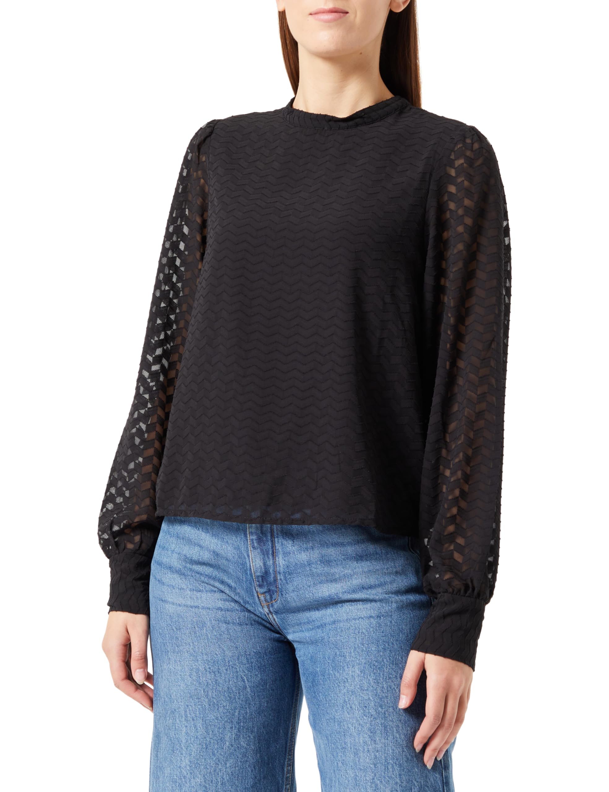 Only Onlemmery LS Top Wvn Blusas para Mujer