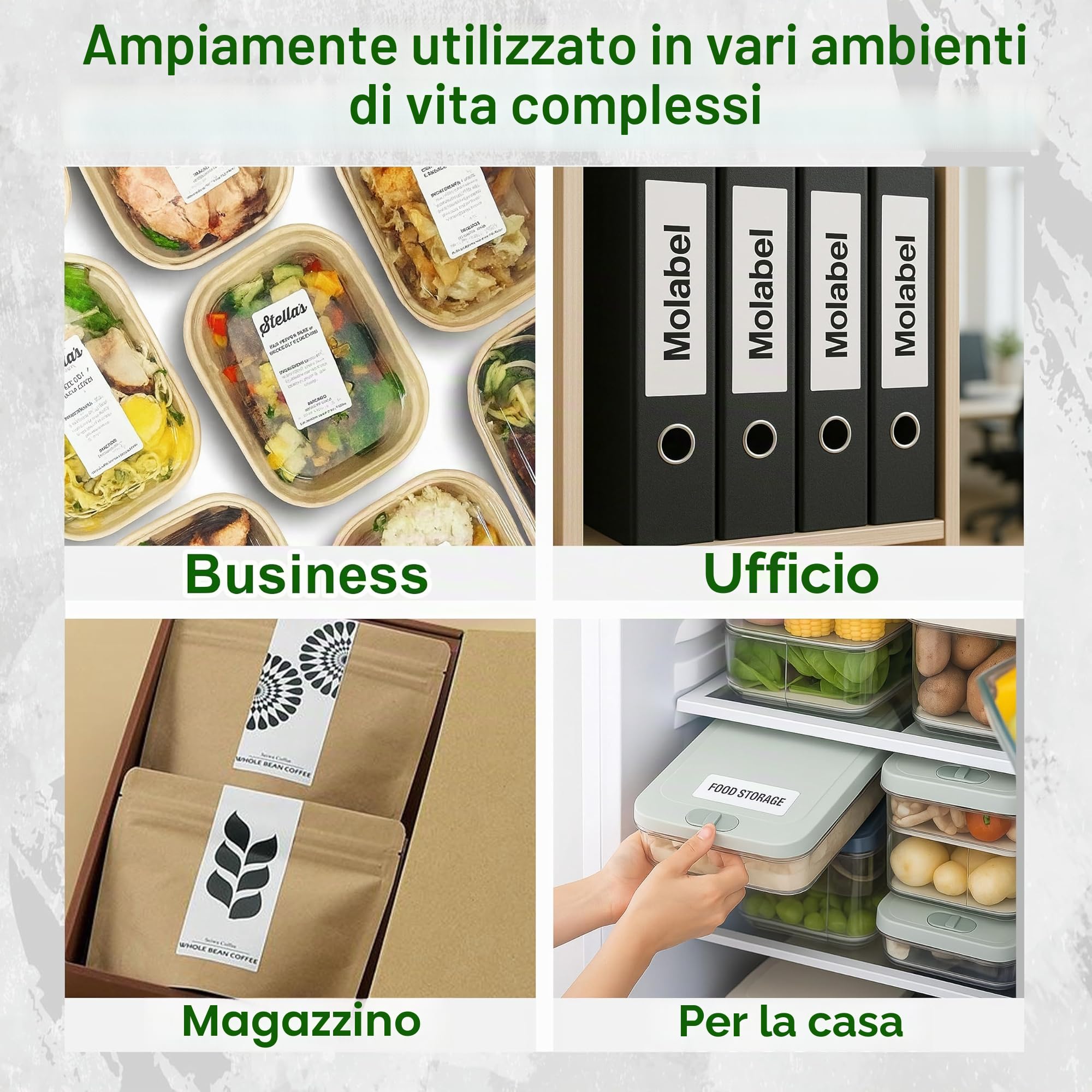 etichette compatibili con chip RFID – 10 rotoli Dymo 99012 S0722400, 89 x 36 mm, 260 etichette/rotolo, per stampanti Dymo LabelWriter 550, 550 Turbo, 5XL e altre