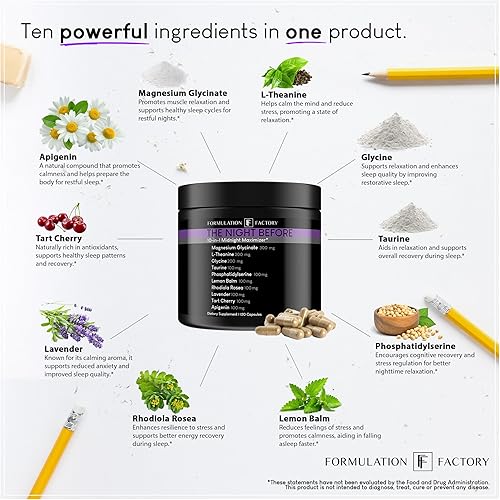 Miniatura 6 de Formulation Factory Corazón de acero x La noche anterior (Bundle)