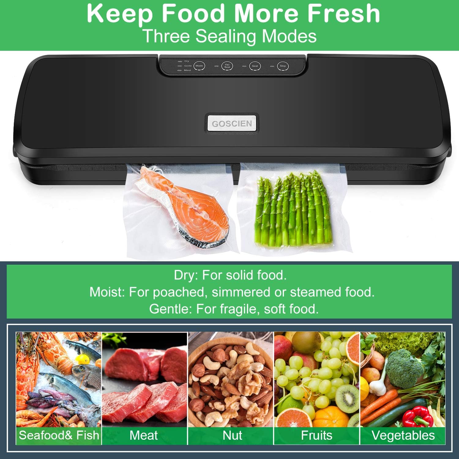 goscien vacuum sealer
