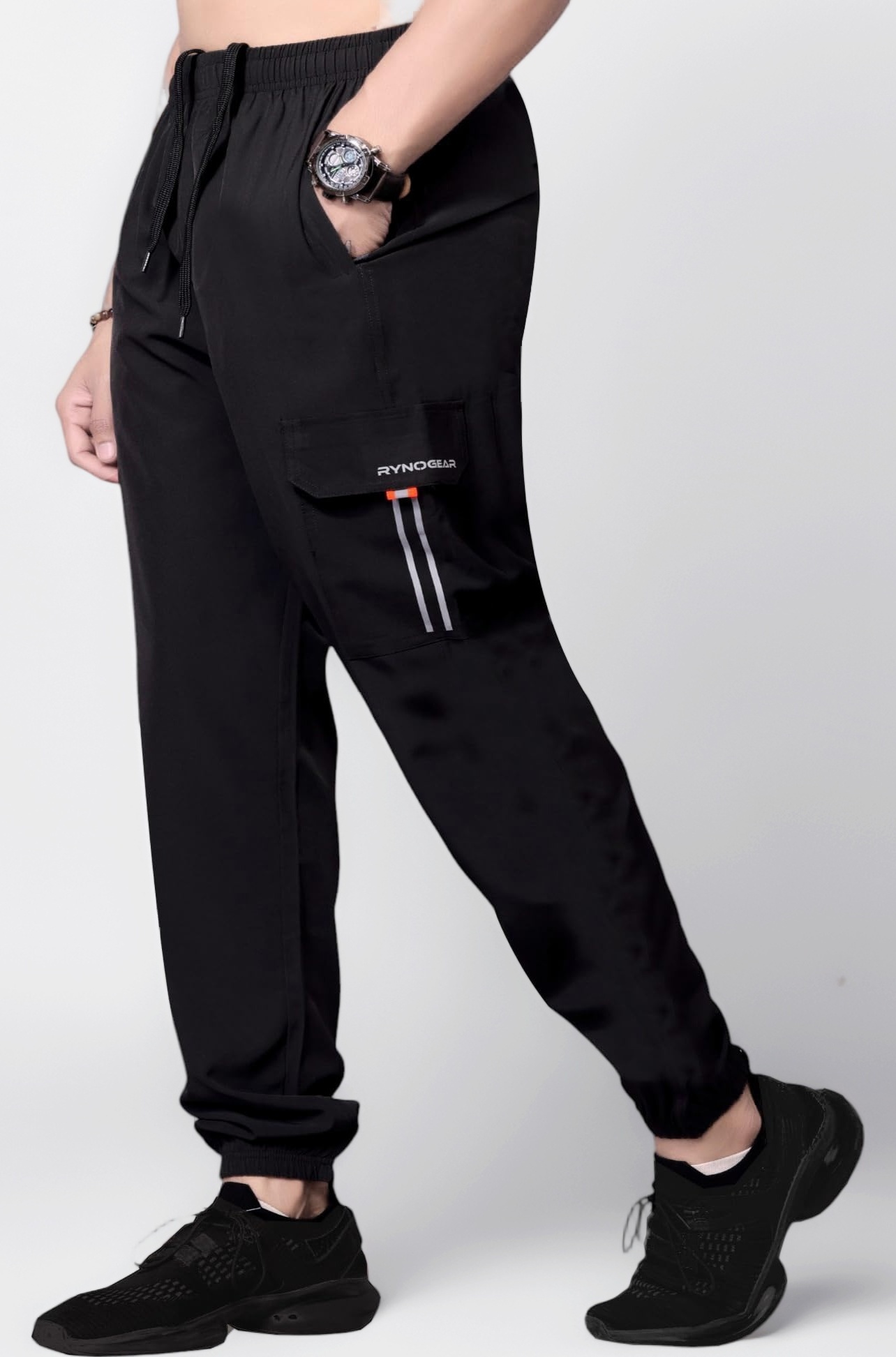 RynoGear Track Pants for Man with Zipper Pocket || Track Pants for Man