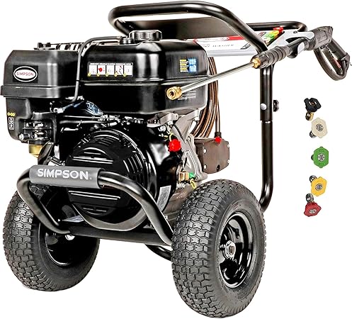 Simpson 4400 PSI Gas Pressure Washer, 4.0 GPM Commercial Power