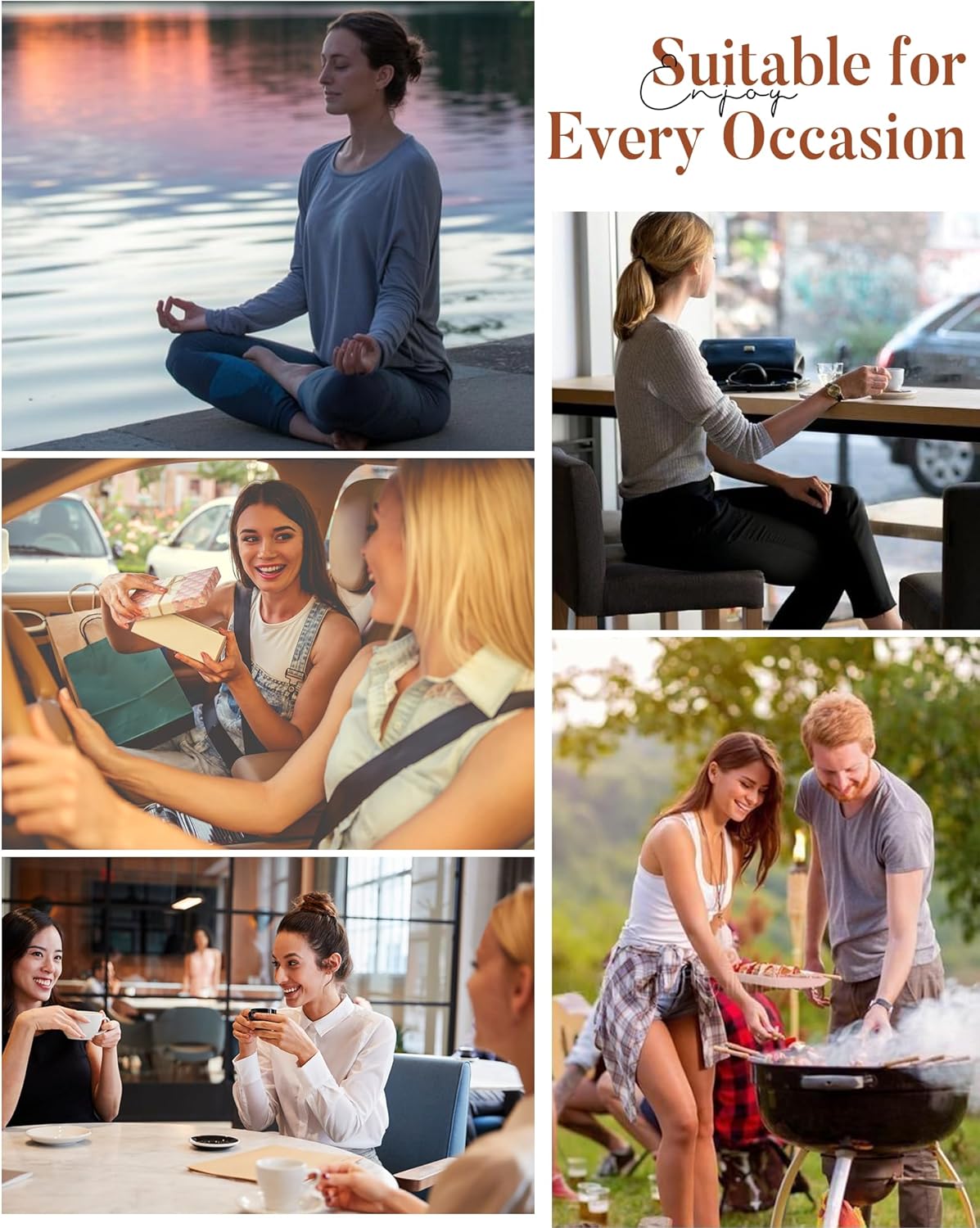 LEVAO Seamless Underwear for Women Lace Cheeky Bikini No Show Hipster Soft Cute Panties 6 Pack S-XXL - Image 5