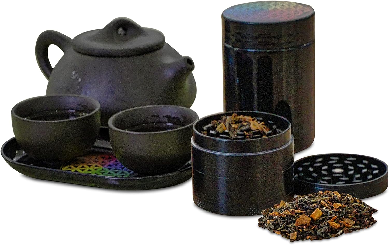 Miracles Bamboo Storage Box - Decorative Storage Box with Lid and Combo Lock - Bamboo Box with Accessories for Making Tea and Storing Herbs and Spices, Stronger Than the Wooden Box