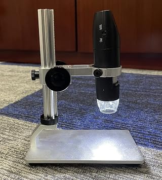 IWOBAC Metal Adjustable Universal Microscope Stand Holder