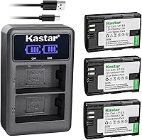 Vista 6 de Kastar Cargador de batería USB LP-E6 LED2 compatible con batería Blackmagic BMPCC 4K BMPCC4K, diseño Blackmagic Pocket Cinema Camera 4K, diseño