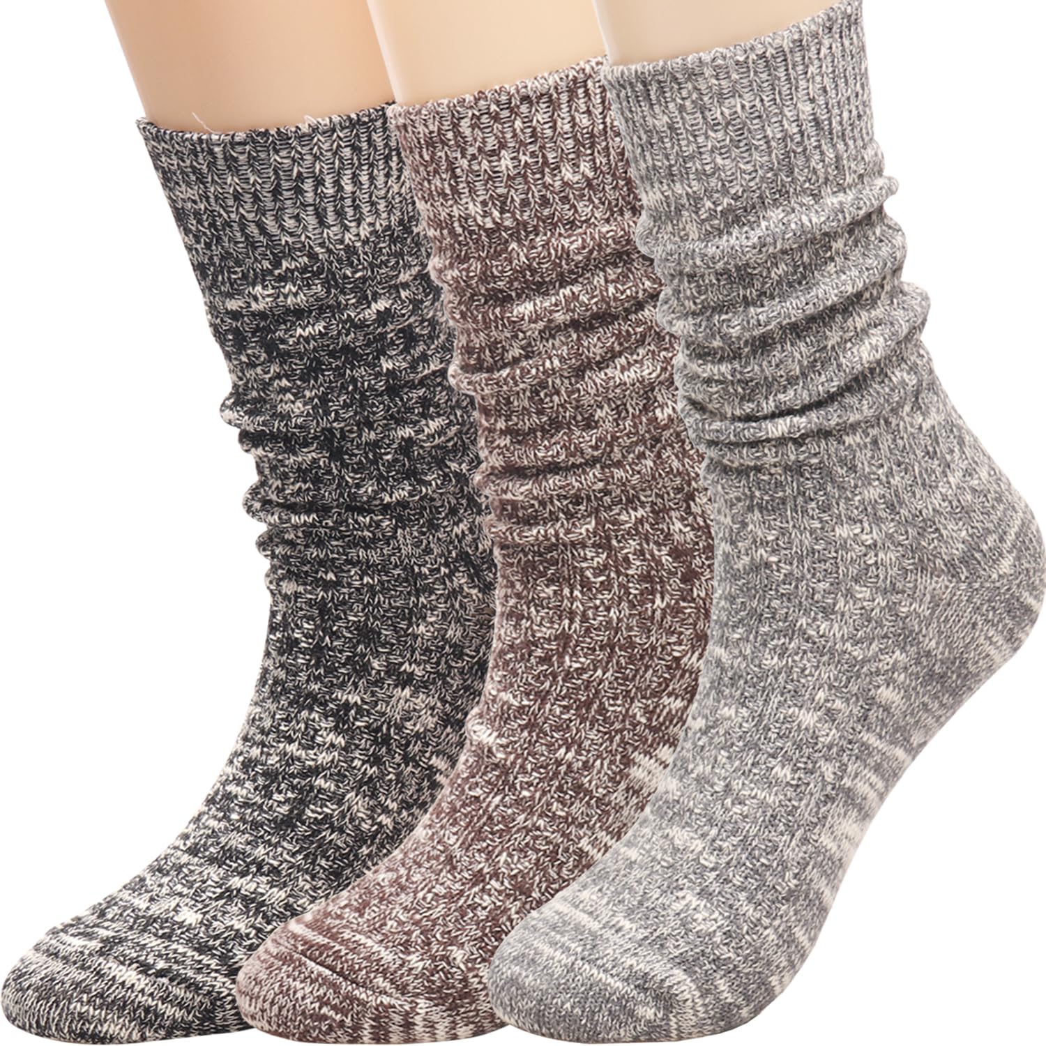 TINTAO Boot Socks for Women,Women's Winter Thick Warm Socks Cozy Crew Socks Gift Socks,size (5-9),#1309