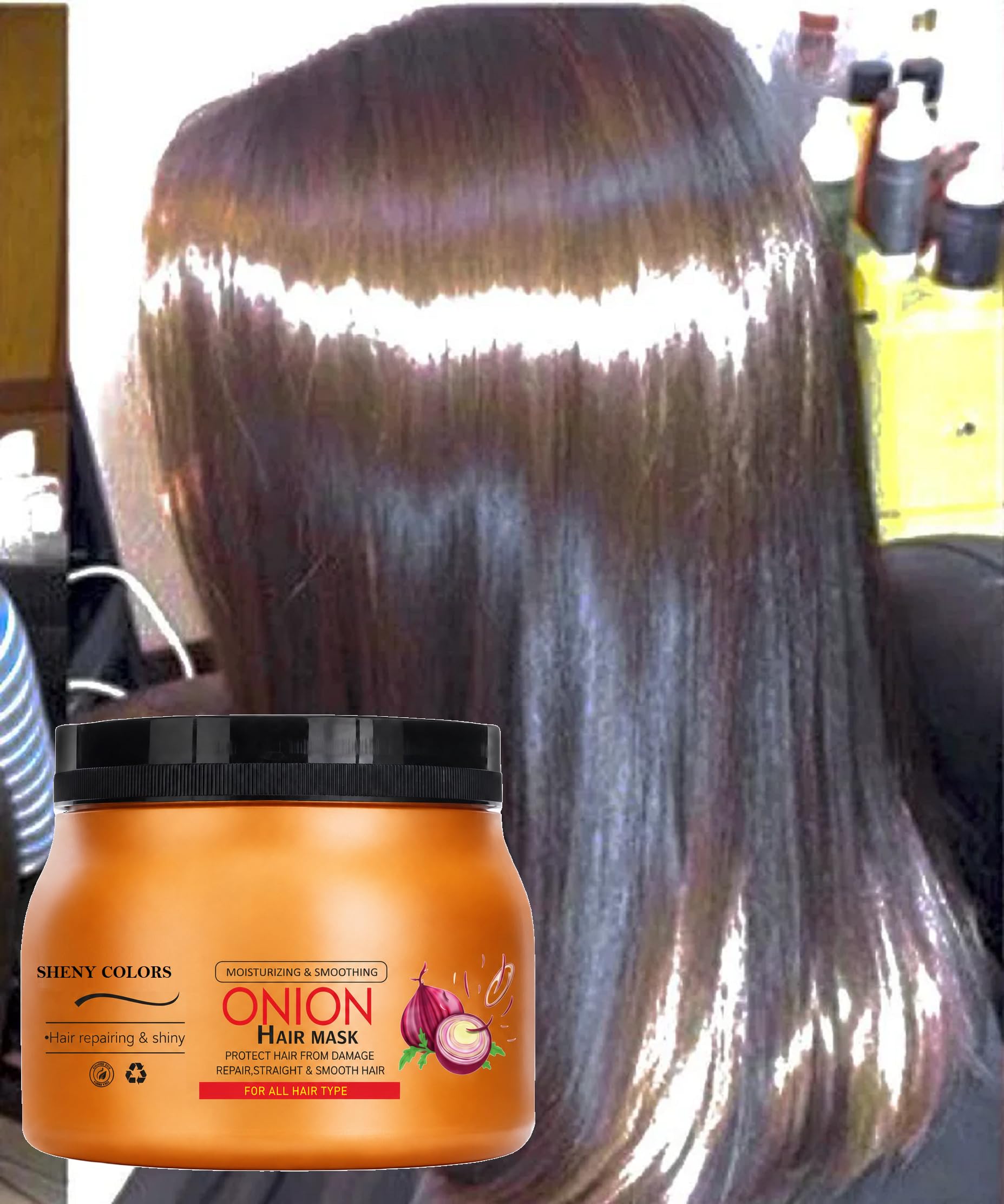 Onion Keratin Hair Spa – With Red Onion Seed Oil, Black Seed Oil & Pro Vitamin B5 | Anti Hair Fall, Repair-image-20