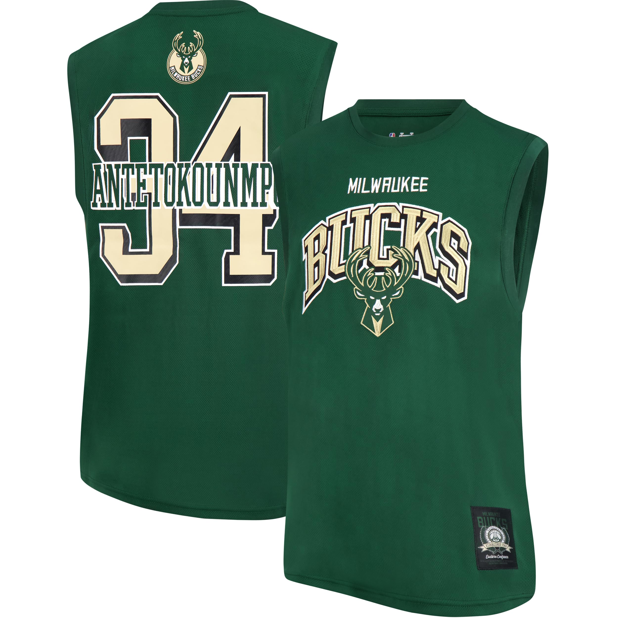 Ultra Game Men's Standard NBA Official Sleeveless Players Mesh Tank Top Muscle T-Shirt, Team Color, Medium