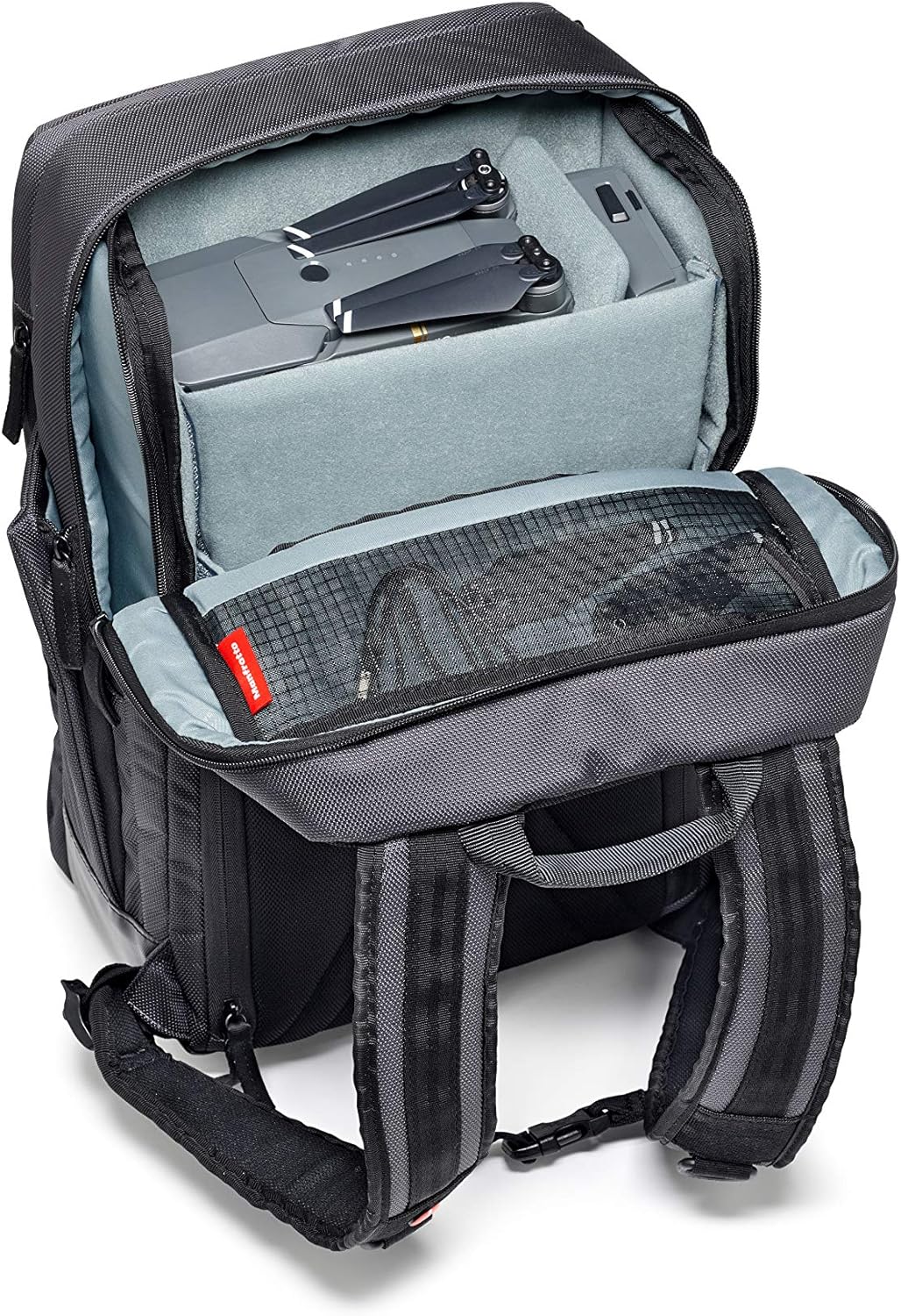 Manfrotto Manhattan Camera Backpack Mover-30, Multiuse, for Carrying Camera and Accessories, in Water-Repellent Material, Photography Backpack with PC and Tablet Compartment, with Tripod Holder