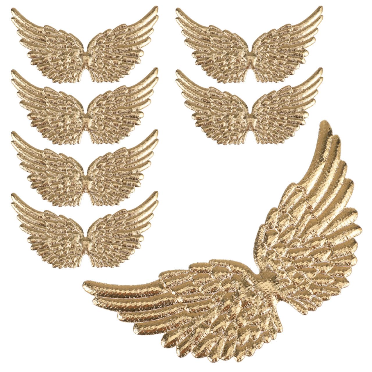 SOIMISS Mini Angel Wings Decoration 12Pcs DIY Craft Accessories for Backpack Costume Party Decor Creative Wing Props for Christmas Making