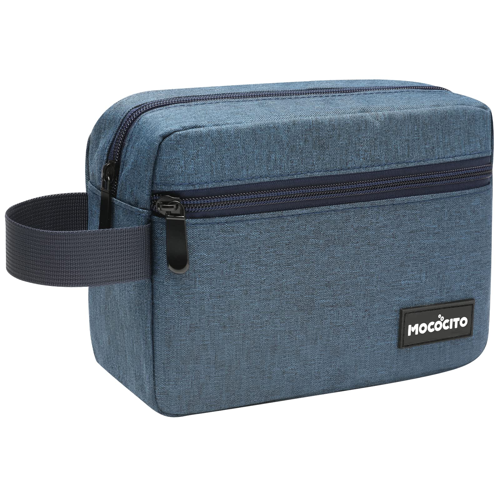 MOCOCITO Neceser para Viaje Neceser Hombre Mujer De Aseo Neceser De Viaje Bolsa de Gimnasio (Azul)