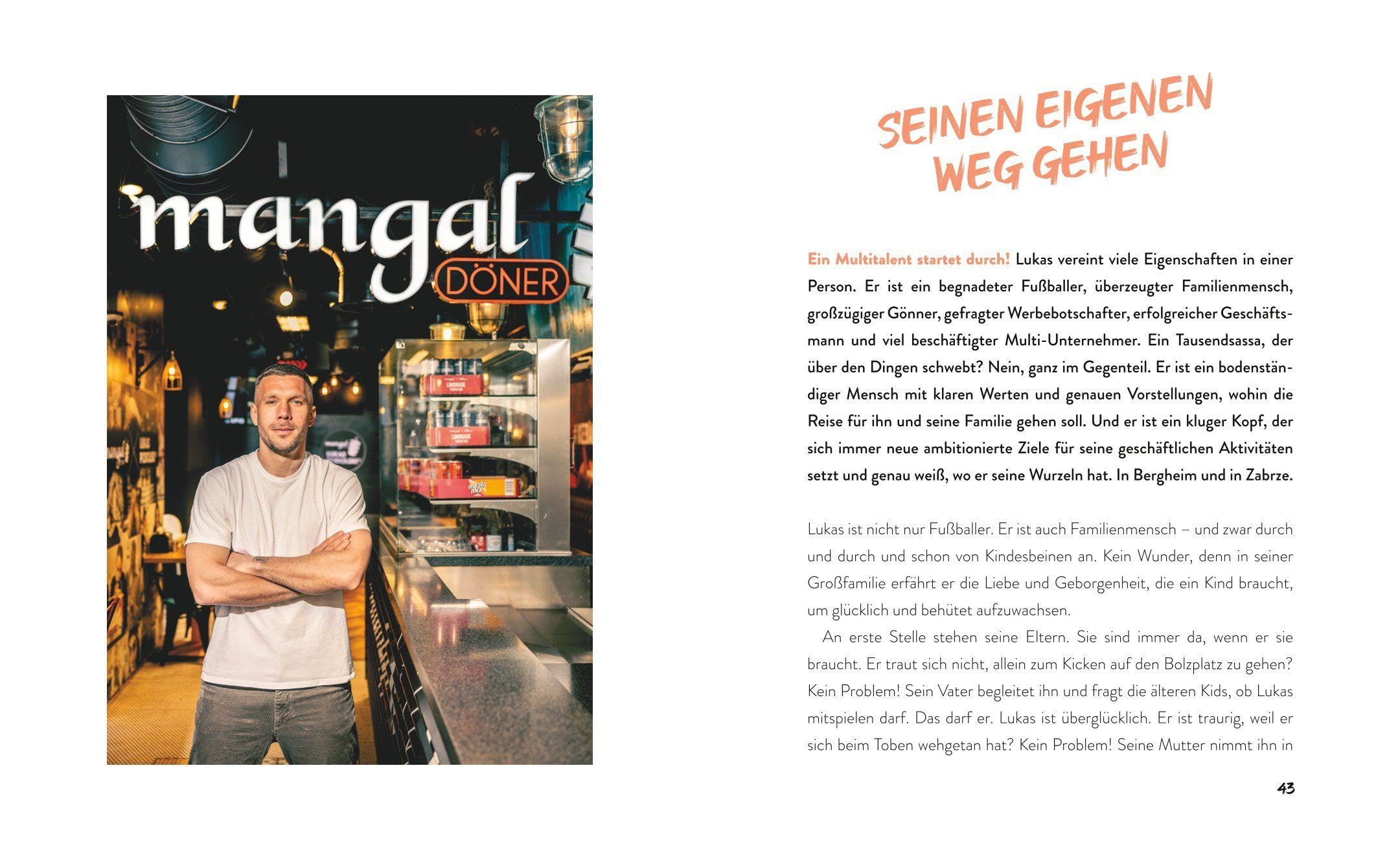 Mutig bleiben: Der Fußballstar und der Selfmade-Gastronom: zwei Freunde, zwei Lebenswege, ein Ziel. Die Erfolgsgeschichte von Lukas Podolski und Metin Dag