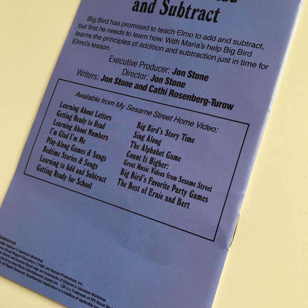 Amazon.co.jp: VHS セサミストリート 英会話 教育ビデオ 13巻セット  