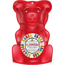Happy Yummies Worlds Best Tasting Gourmet Gummy Candy All in One Assortment 2lb Bear Bag 1 Pack