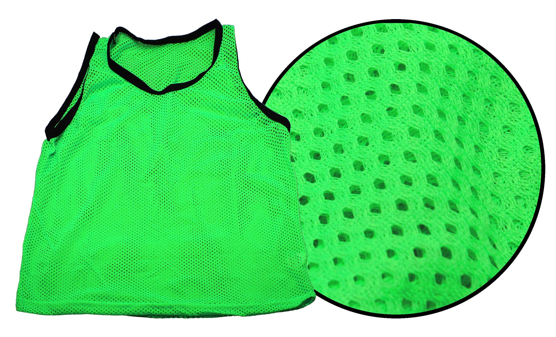 BlueDot Trading Adult &amp; Youth Scrimmage Training Vests for Soccer, Basketball &amp; More – Available in 1, 6, 12, 24 Packs