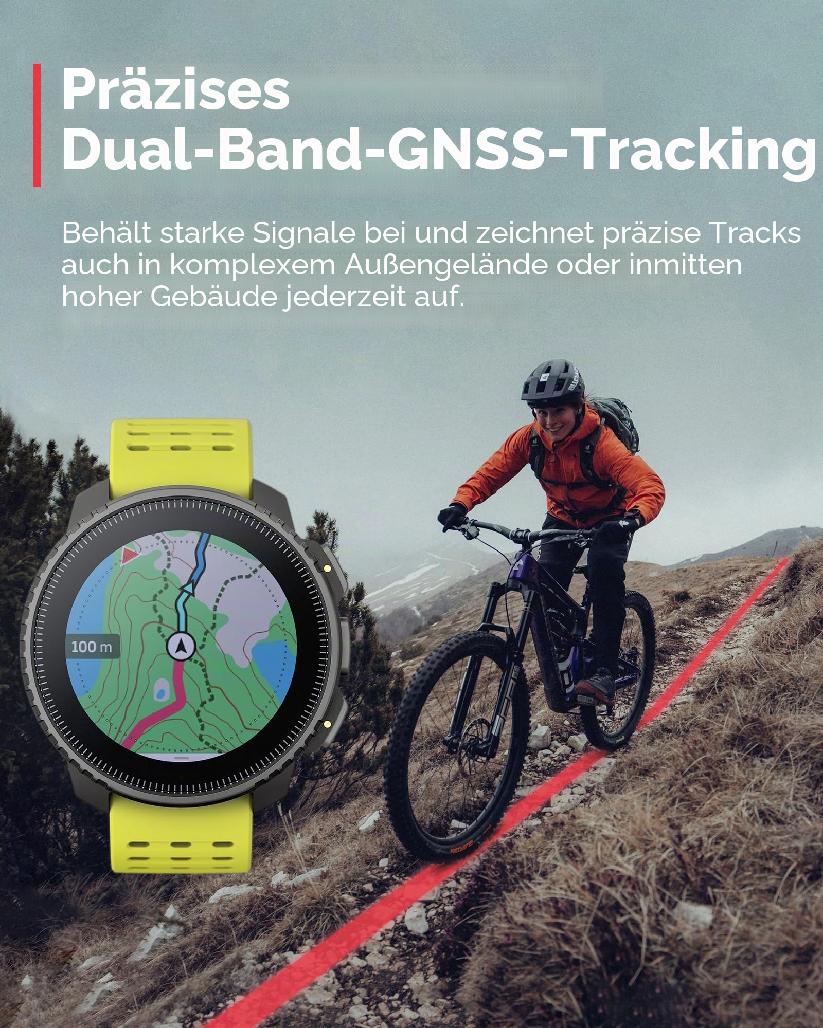 SUUNTO Vertikal: Abenteuer-GPS-Uhr, großes Display, Offline-Karten, Solarladung