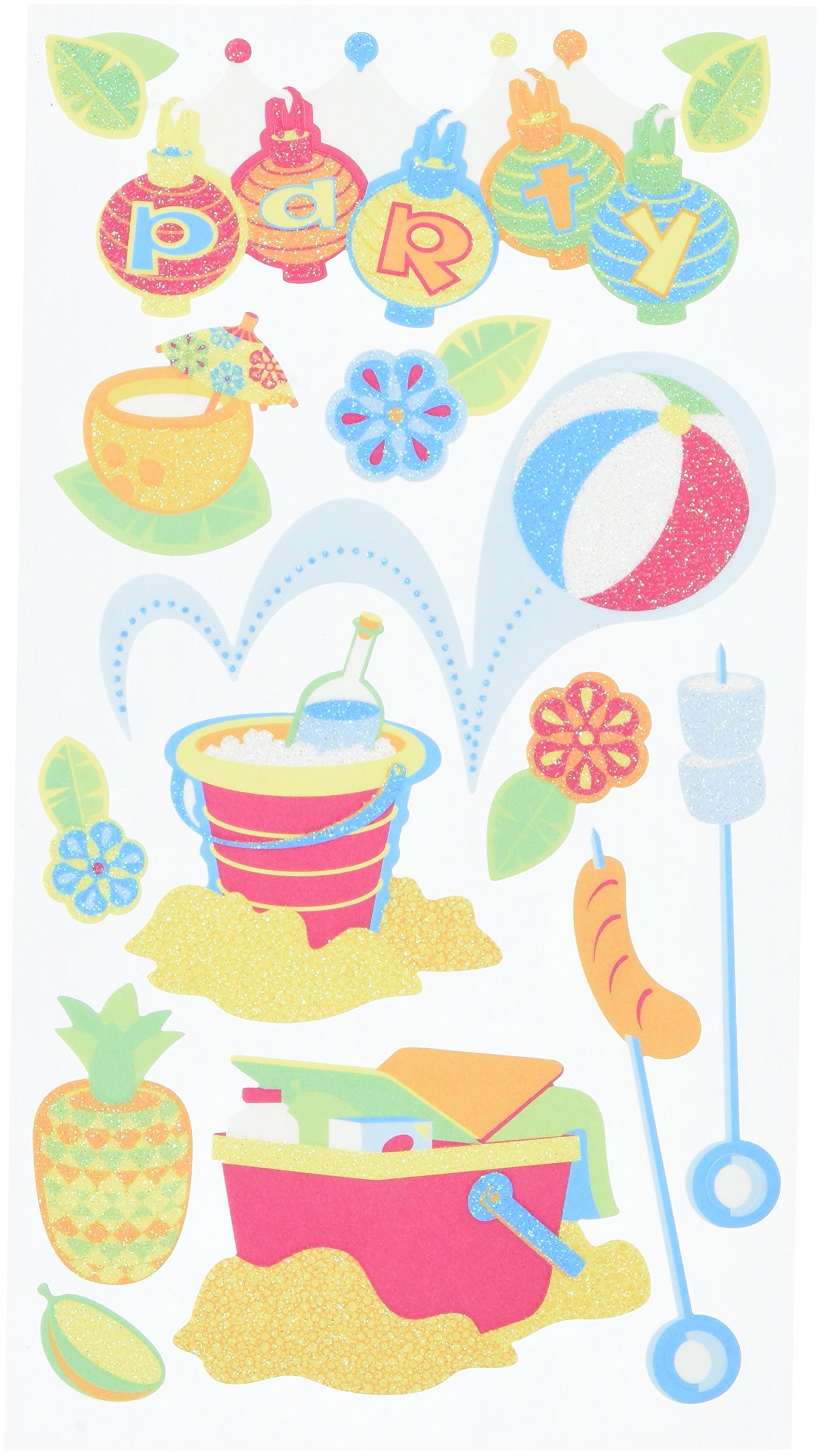 EK SuccessSticko Beach Party Stickers