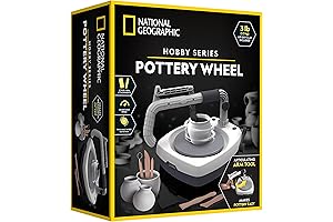 Unlock Your Inner Potter with the NATIONAL GEOGRAPHIC Hobby Pottery Wheel Kit