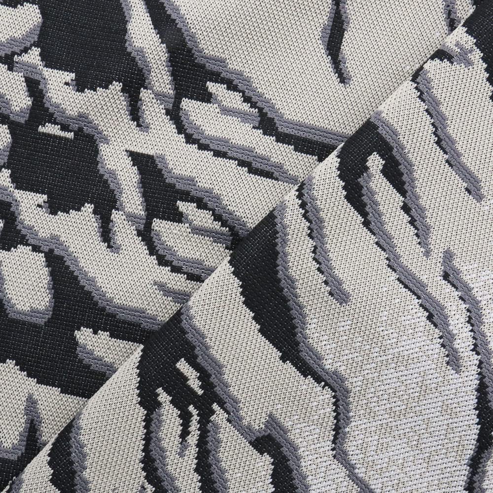 DESHOME Nature - Tela de punto jacquard elástica de 230 cm de altura por metro (tejido jacquard, 10 metros)