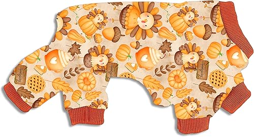 Miniatura 3 de Pohshido Holiday Apparel Shirt Jumpsuits with Sleeves for Boys and Girls Small Pet Puppies Doggie