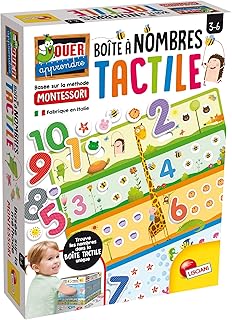 Comprar Lisciani Números táctiles Juegos EDUCATIVOS - Montessori-Les Nombres Y Las CUANTES - FR72453, Multicolor